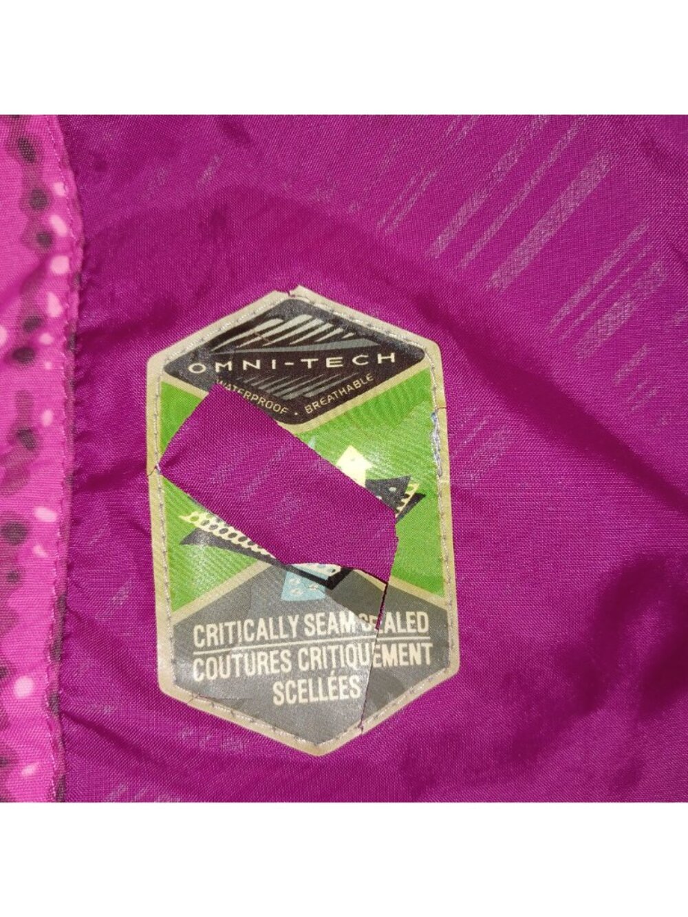 Columbia Bugaboo Windbreaker Jacket Lightweight Pink Outdoor Utility Womens 3X - Picture 11 of 16